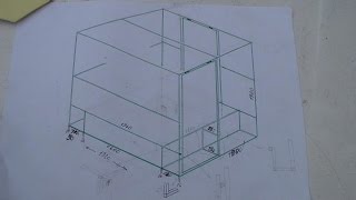 Самодельная будка на прицеп Мытищи   чертеж