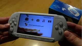 Ausprobiert: Hands On Video der Sony PSP-E1004 in weiß [German]
