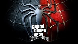 Моды на GTA san andreas - zimovka , ЧЕЛОВЕК-ПАУК.