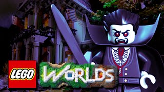 LEGO Worlds - Sandbox Minecraft with LEGO! (Polar Bear Riding Vampire)