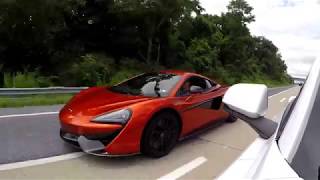 Tuned mclaren 570s VS TT Coyote ? plus cars, cops, and coffee