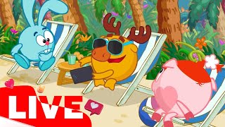 ПРЯМОЙ ЭФИР! LIVE Cмешарики 2D Азбука профессий будущего | Наука для детей