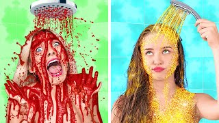 PRANK KAMAR MANDI GOKIL || DIY Prank dan Trik Kamar Mandi oleh 123 GO Like!