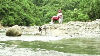 【強風!!】強風で飛んだ人間!!