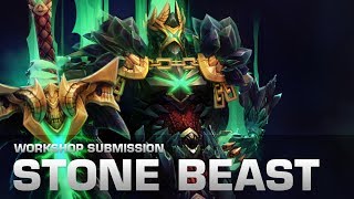 Dota 2 Stone Beast (Wraith King Set - Collector's Cache Submission)