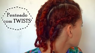 Penteado com Twists