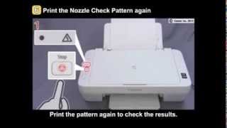 PIXMA MG2420/MG2520: Uneven printing, Faint printing