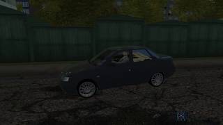 #2 школьник угнал у бати десятку в city car driving + играем на руле! [рп ситуация]