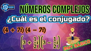 ???? ¿Cuál es el conjugado de un número complejo? | Con comprobación | Paso a paso | ¡Muy básico!