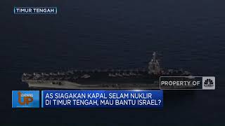 AS Siagakan Kapal Selam Nuklir Di Timur Tengah, Mau Bantu Israel?