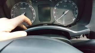 Как снять щиток приборов Skoda Octavia A5