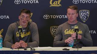 Cal Football: Ross Bowers And Patrick Laird Post-Game Presser - Ole Miss - Sept. 16, 2017