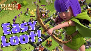 FARM LOOT FAST & EASY | TH10 MAX GOLD & ELIXIR | Clash of Clans