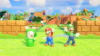 Mario and Rabbids World 1 Challenge 3 - Quantum Leap