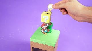 Amazing Electronic Coin Bank Box from Cardboard – DIY