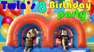 Chris & Zac's GIANT CANDY CARNIVAL Birthday Party!!