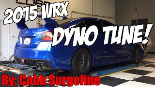 2015 Subaru WRX Dyno Tune @Cobb Surgeline