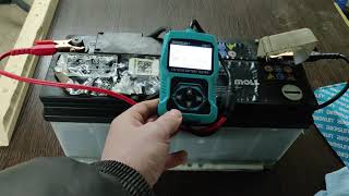 Тестер автомобильных аккумуляторов ALL-SUN EM571 (ALLOSUN EM571)