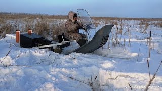 Новинка 2019 Ураган Тайга. Замес по камышу и глубокому снегу.