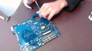Laptop ac dc power jack repair fix Samsung rv520 socket input port connector charging port
