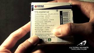 Кулер Titan TFD-6020M12Z DC Отзыв-распаковка
