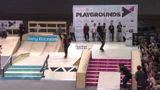 Best Trick Contest -  Skateboard Street