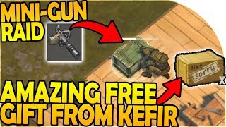 MINIGUN RAID + AMAZING FREE GIFT from KEFIR - Last Day On Earth Survival 1.7.2 Update Gameplay