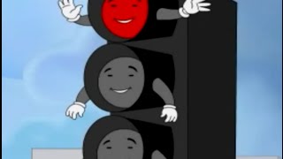 Nursery Rhymes for Children | Stop says the Red Light | Traffic Lights | Kids English Cartoon