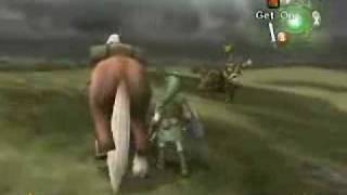 Legend of Zelda Twilight Princess Horse battle