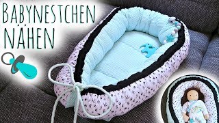 Nestchen für Babys nähen | Babynestchen selber machen | Anleitung & Tipps
