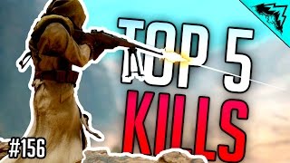 Battlefield 1 Top 5 Sniping & Epic Kills (Headshots, Feeds, Lucky Kills) WBCW #156