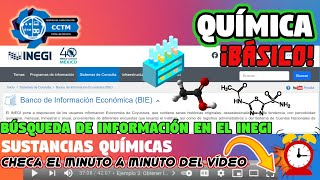 ????‍ +???????? Sustancias químicas más utilizadas | Estadísticas INEGI | BIE Banco de Información Económica