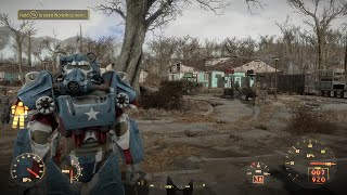 FALLOUT 4 MODS CAPTAIN AMERICA POWER ARMOR PAINT