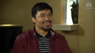 WATCH: Pacquiao turns emotional talking about son's boxing dream