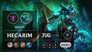Hecarim Jungle vs Kindred - NA Master Patch 9.6