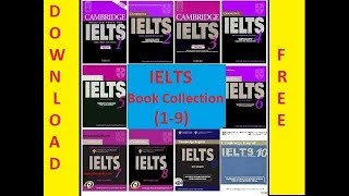 DOWNLOAD Cambridge IELTS (1-9) Book Collection PDF | With Answers, CD AUDIO, Listening and Practice