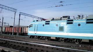 Эп1м-682 с поездом 551 Адлер Уфа