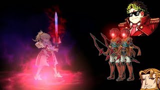 FGO Camelot: Mordred vs Double Arash 1 shot