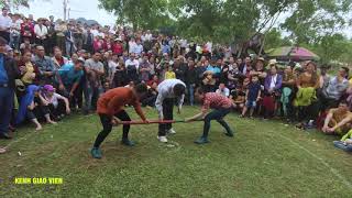 Đẩy gậy nữ phần 1 | Lễ hội đền Chọong 2019