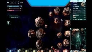 Играю в Starblast.io Топ 9 [Небольшая прокачка до 3 ур.]