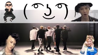 BTS - DOPE(쩔어) but when it gets said a LEGENDARY KPOP song plays! hoho