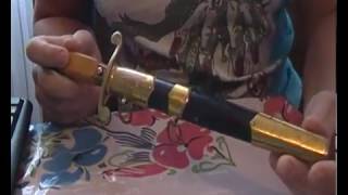 уставной общевойсковой кортик СССР обзор