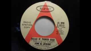 Jim & Jesse - Ballad of Thunder Road [Rockabilly version] (Epic 5 10213)