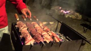 Армянский шашлык из свинины от Оганеса Акопяна. Часть 2. Armenian BBQ. Khorovats