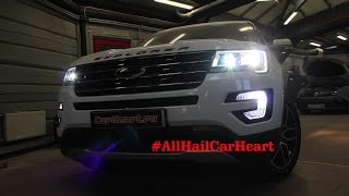 Ford Explorer 5, установка Koito Q5 Square и "бегущего" поворотника