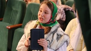 «В ночном саду». Рождественская песенка. 07.01.17г.