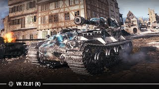 VK 72.01 (K) бьется за центр | 10К урона на встречке Эрленберга