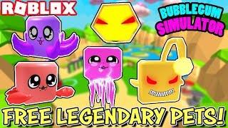 ? ROBLOX LIVE ? FREE LEGENDARY PETS IN BUBBLEGUM SIMULATOR - VIP AND PUBLIC SERVERS