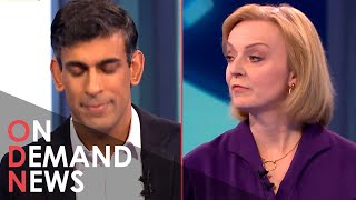 Watch Rishi and Liz Face Off Before Presenter FAINTS