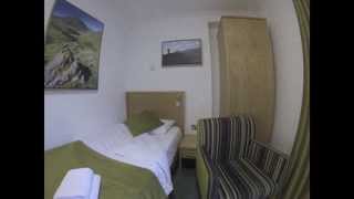 A typical single en-suite bedroom
